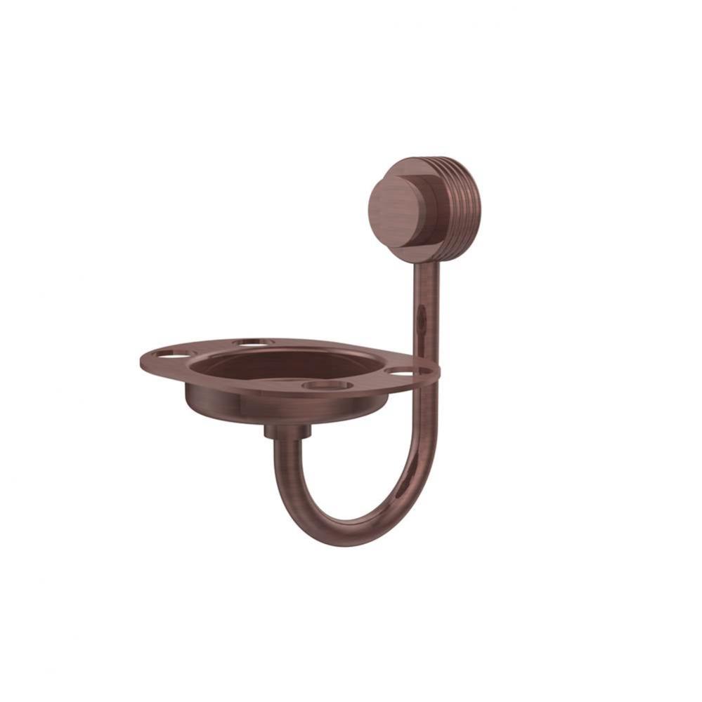 Venus Collection Tumbler and Toothbrush Holder with Groovy Accents