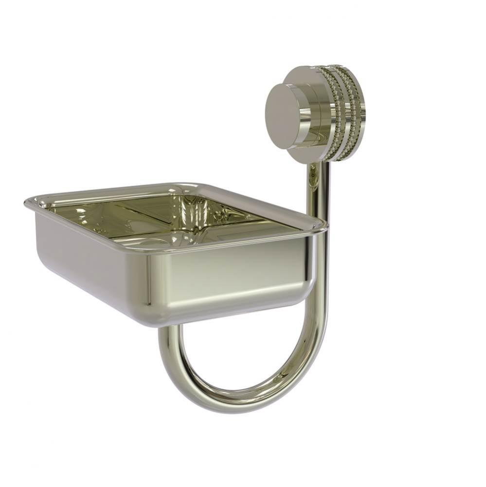 Venus Collection Wall Mounted Soap Dish with Dotted Accents