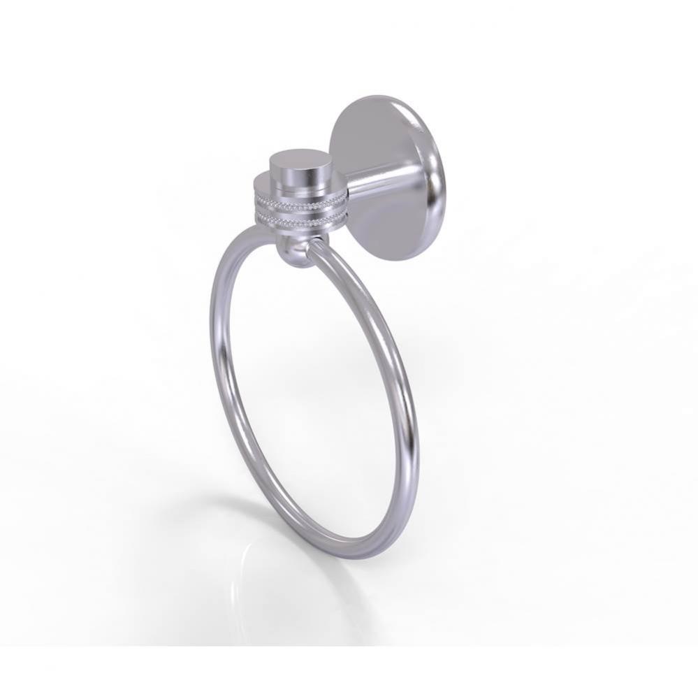 Satellite Orbit One Collection Towel Ring with Dotted Accent