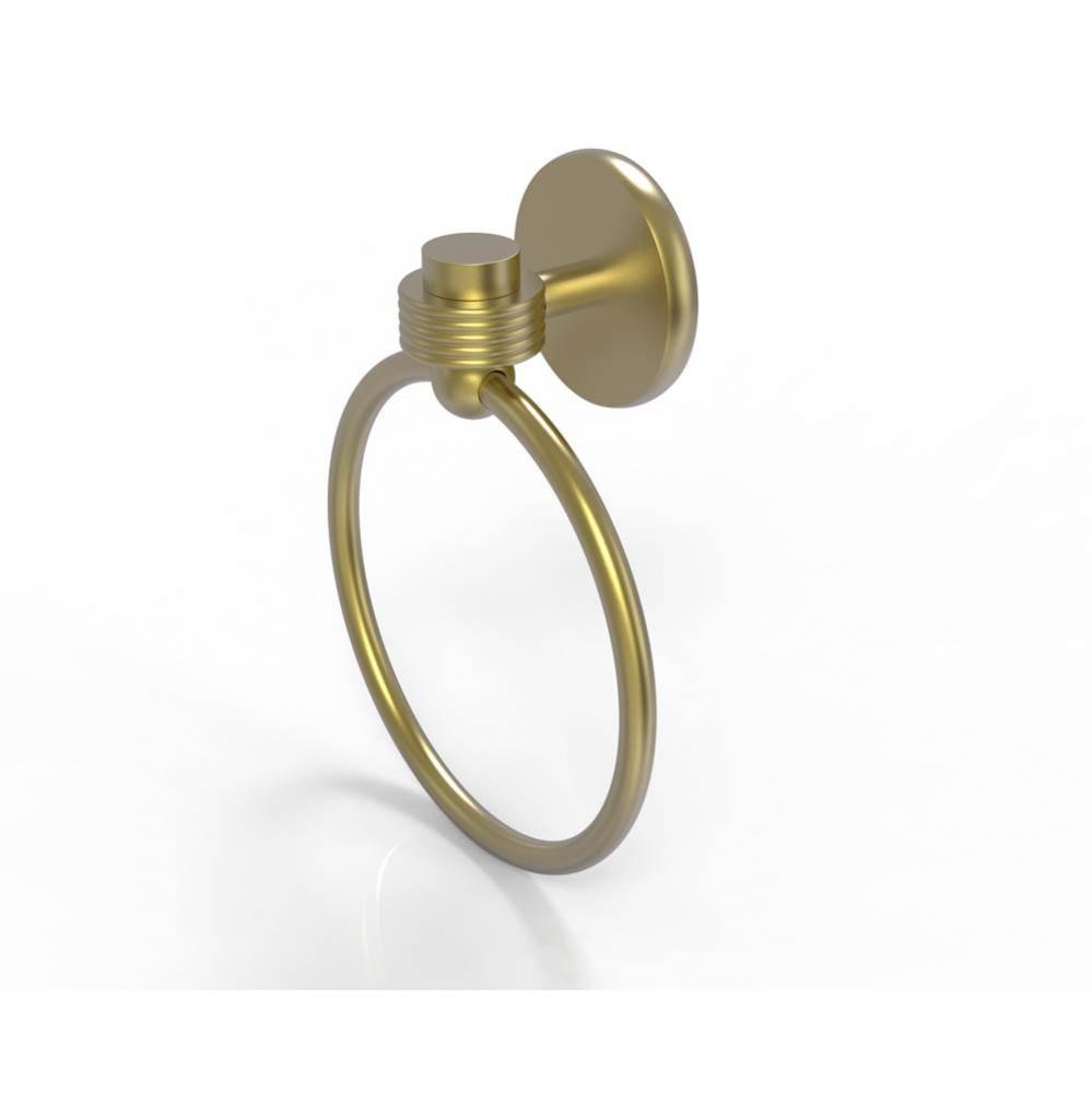 Satellite Orbit One Collection Towel Ring with Groovy Accent