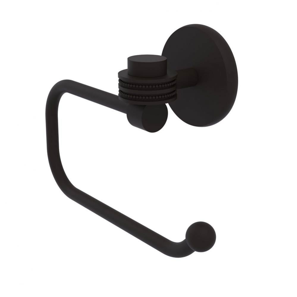 Satellite Orbit One Collection Euro Style Toilet Tissue Holder with Dotted Accents