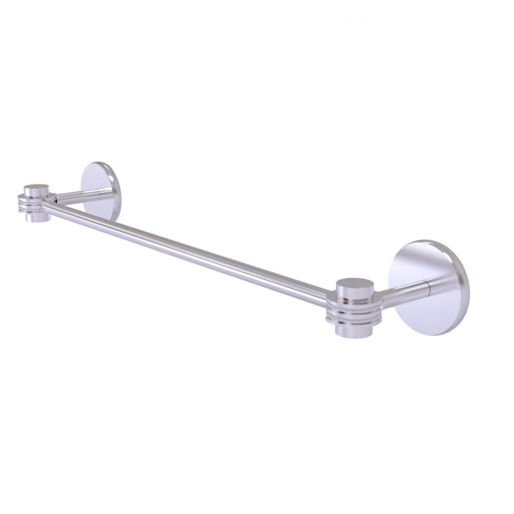 Satellite Orbit One Collection 24 Inch Towel Bar with Dotted Accents