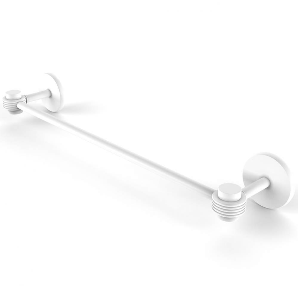 Satellite Orbit One Collection 18 Inch Towel Bar with Groovy Accents