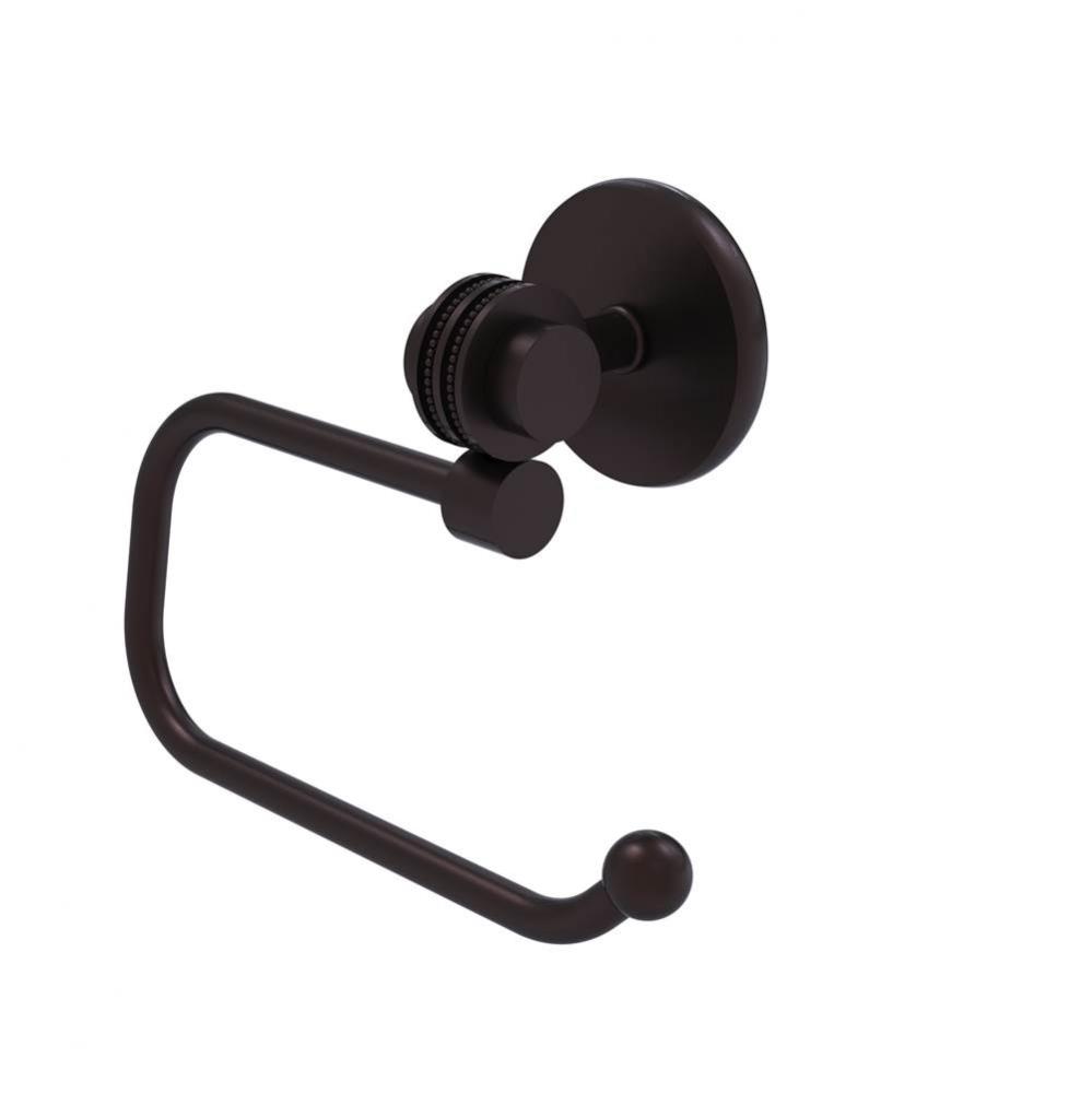 Satellite Orbit Two Collection Euro Style Toilet Tissue Holder with Dotted Accents