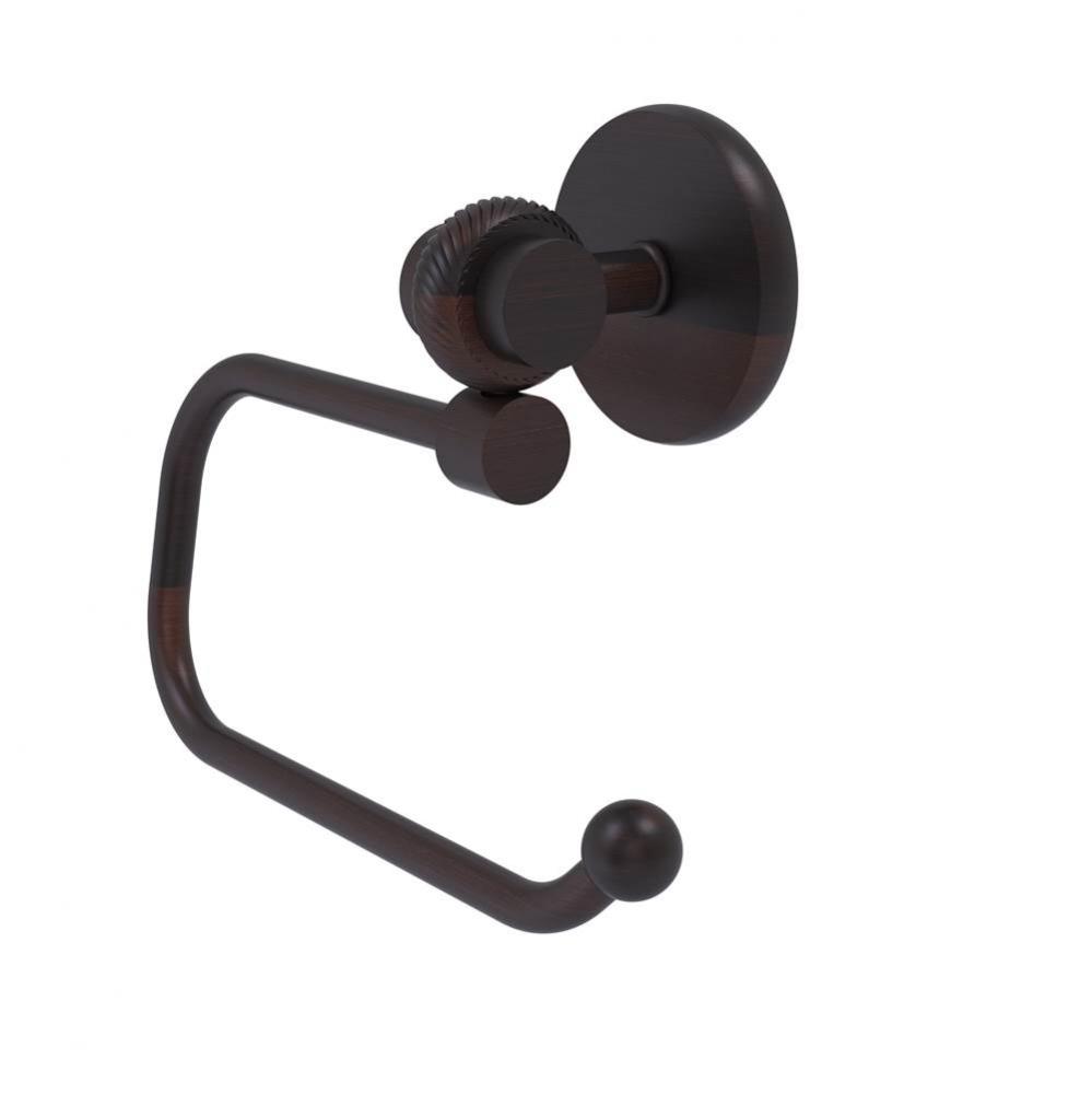 Satellite Orbit Two Collection Euro Style Toilet Tissue Holder with Twisted Accents