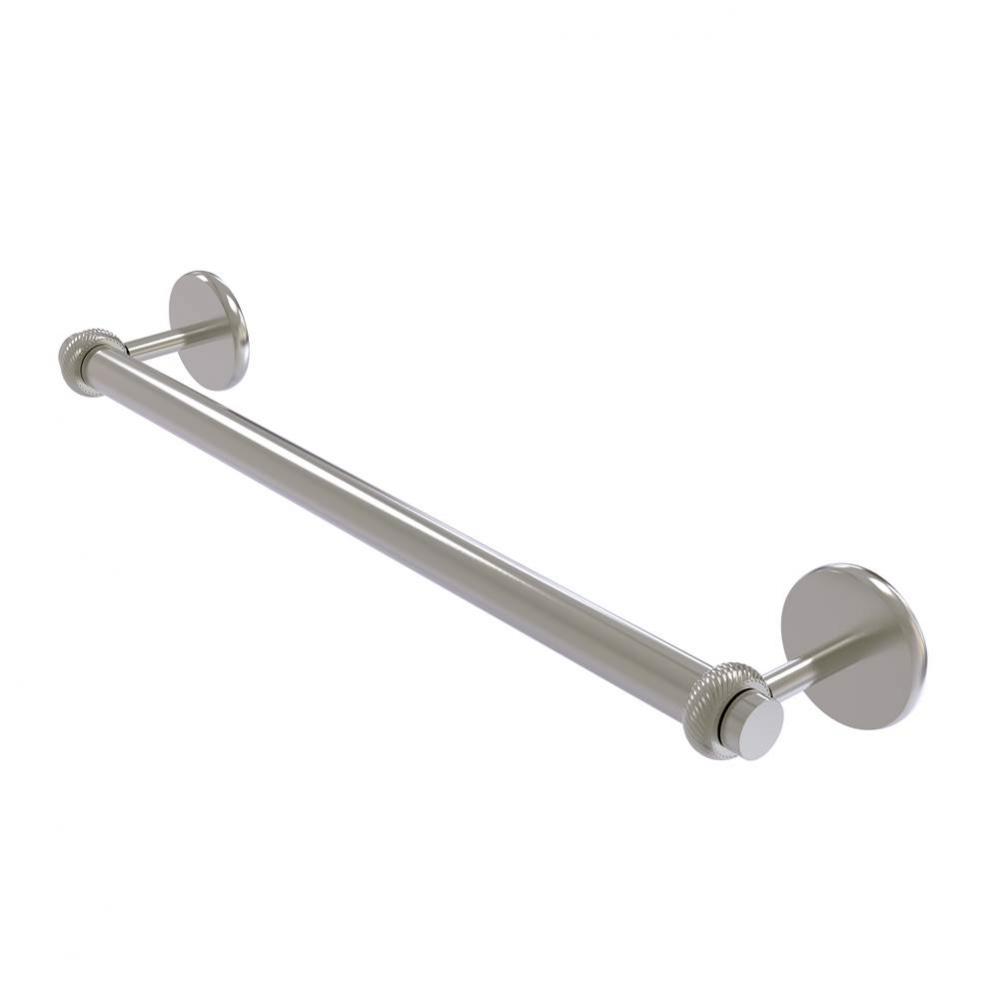 Satellite Orbit Two Collection 30 Inch Towel Bar with Twist Detail