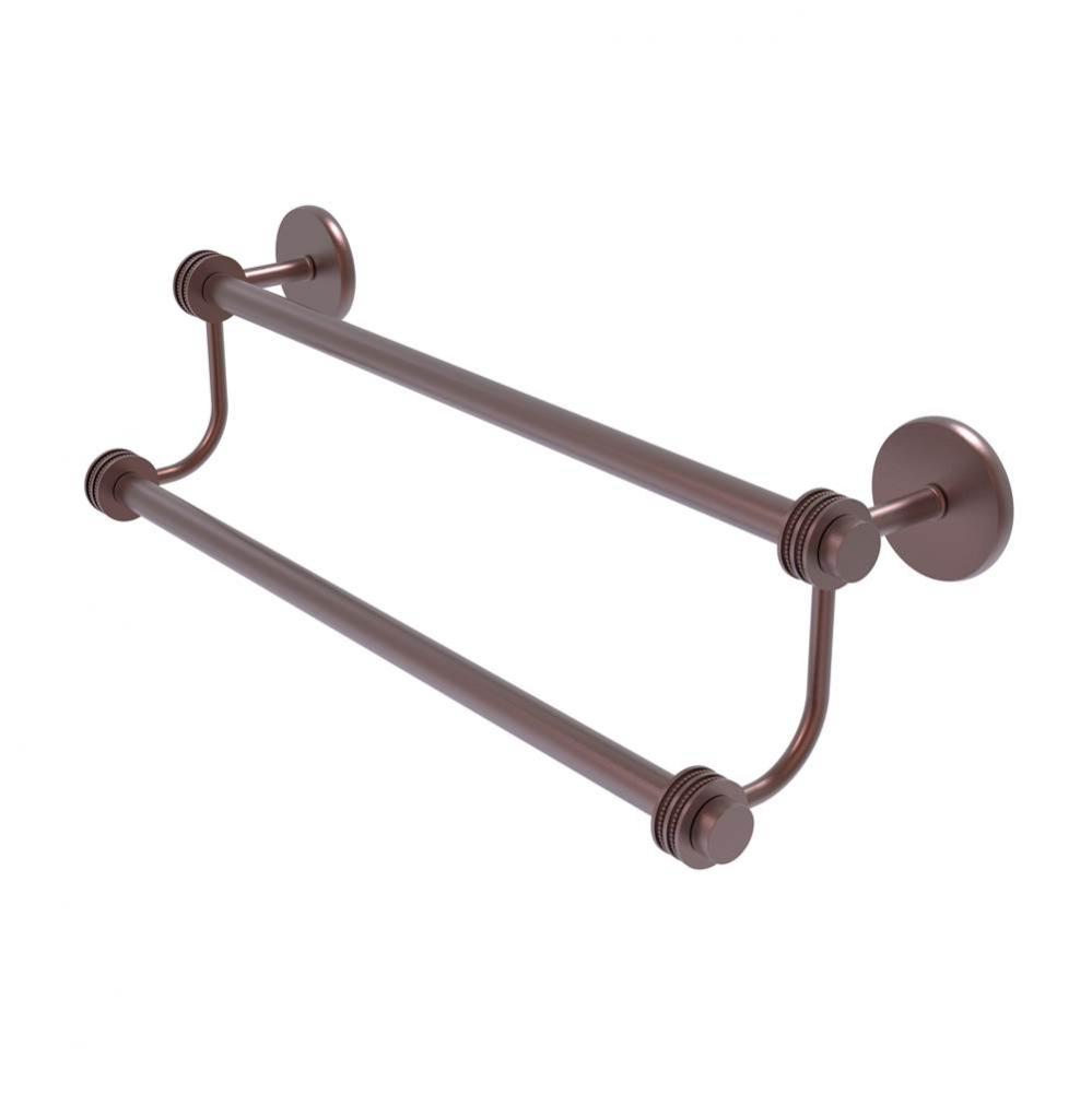 24 Inch Double Towel Bar