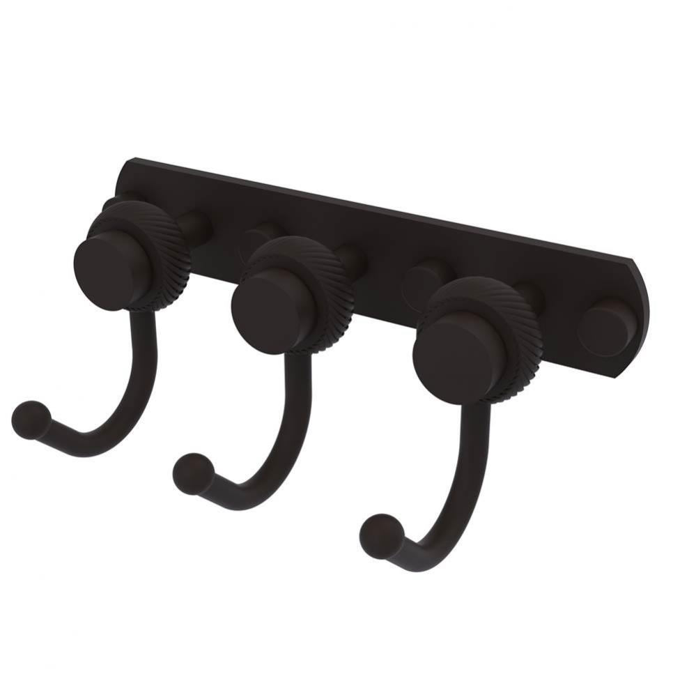 Mercury Collection 3 Position Multi Hook with Twisted Accent