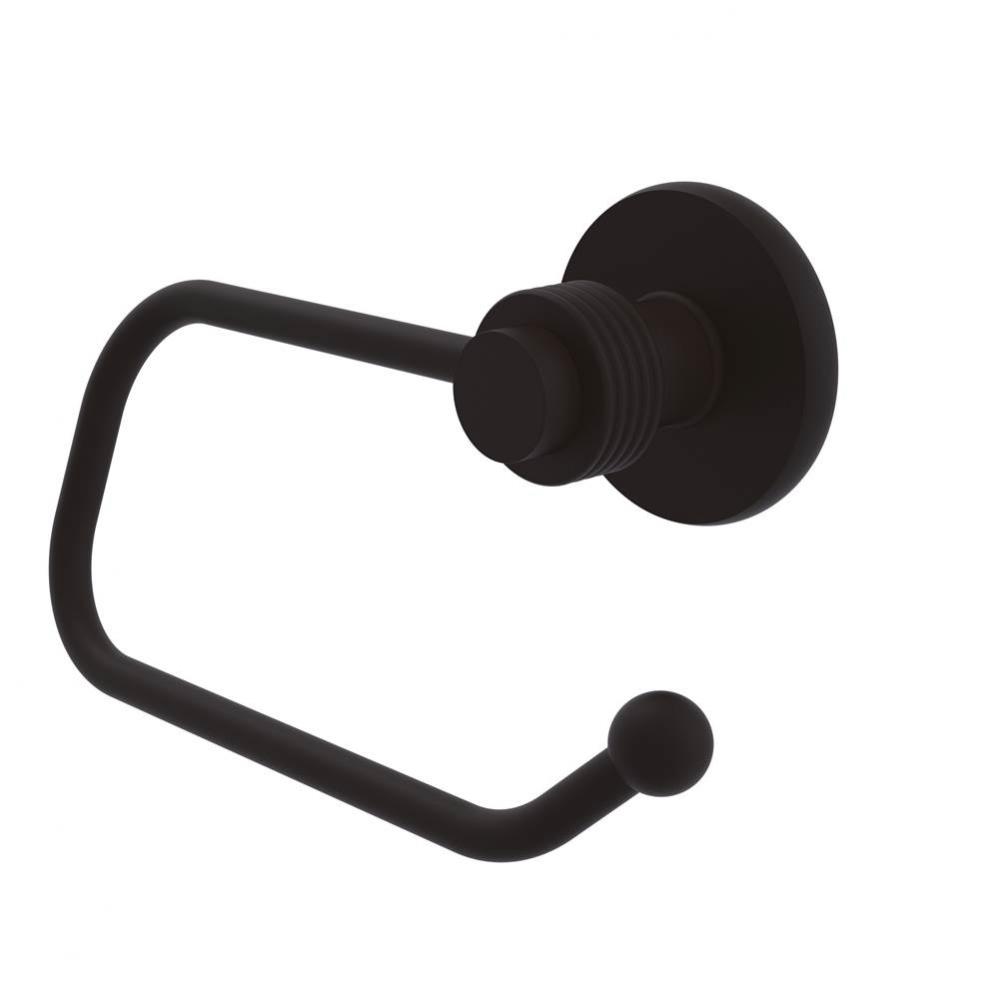 Mercury Collection Euro Style Toilet Tissue Holder with Groovy Accents