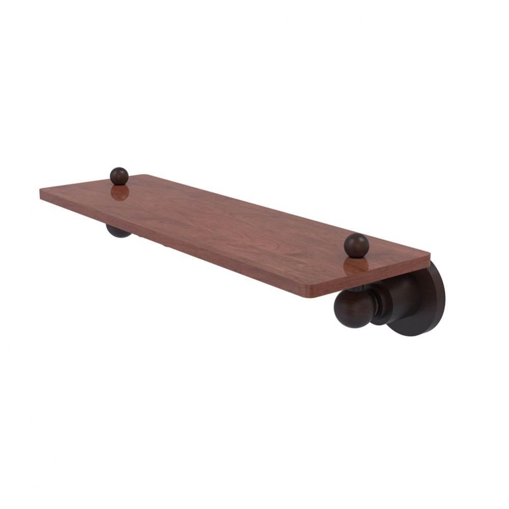 Astor Place Collection 16 Inch Solid IPE Ironwood Shelf