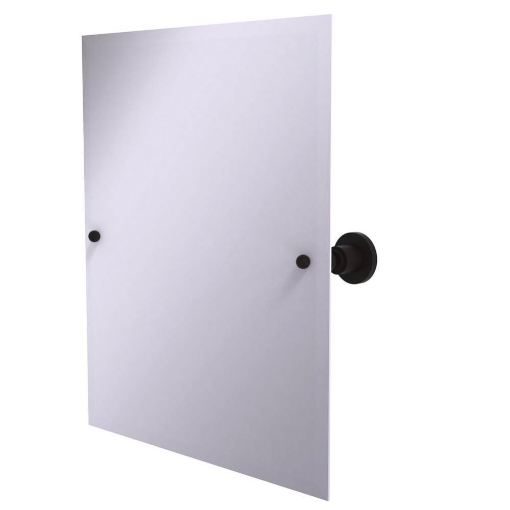 Frameless Rectangular Tilt Mirror with Beveled Edge