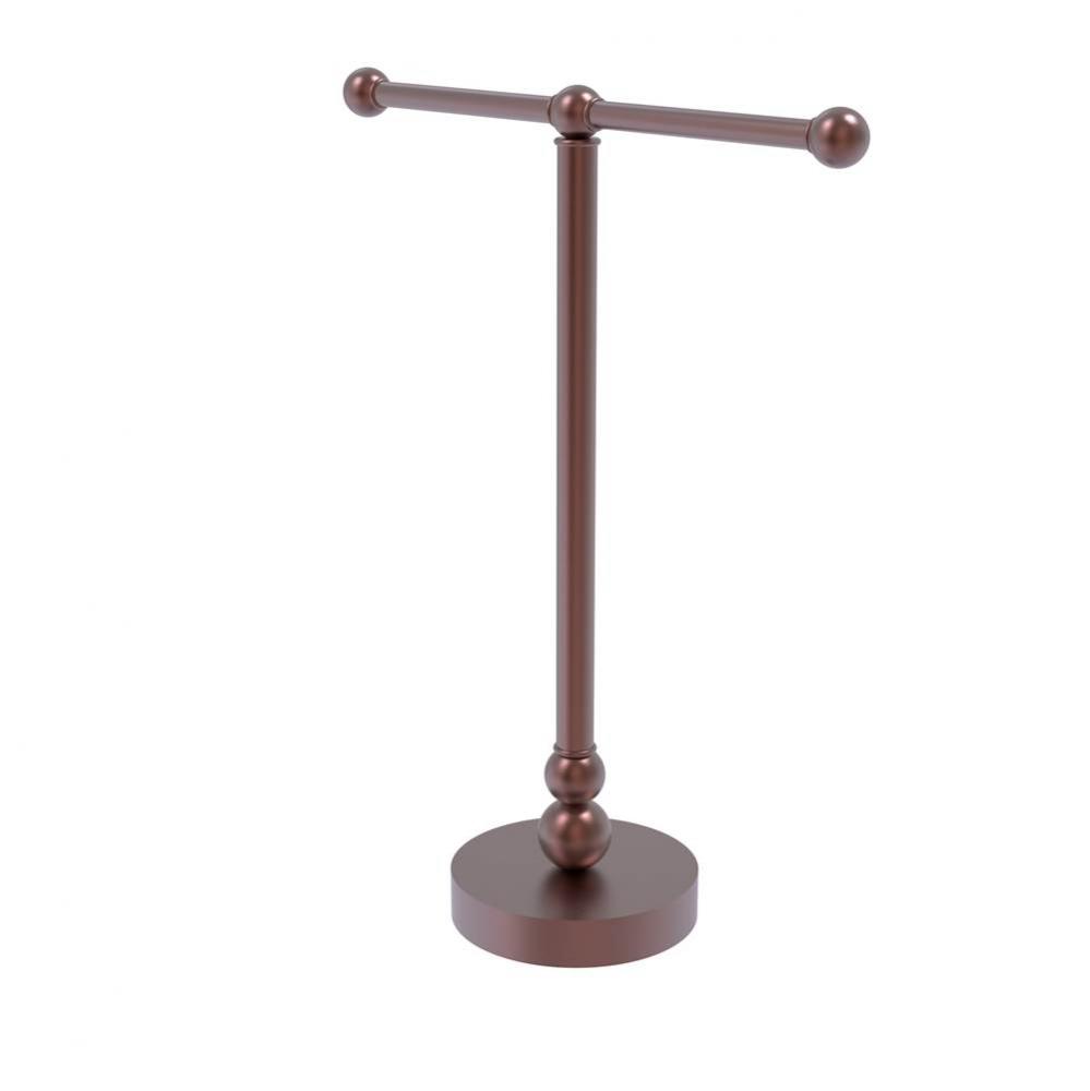 Vanity Top 2 Arm Guest Towel Holder
