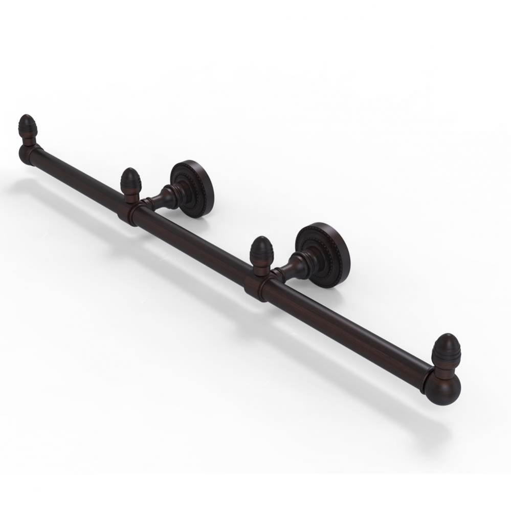 Dottingham Collection 3 Arm Guest Towel Holder