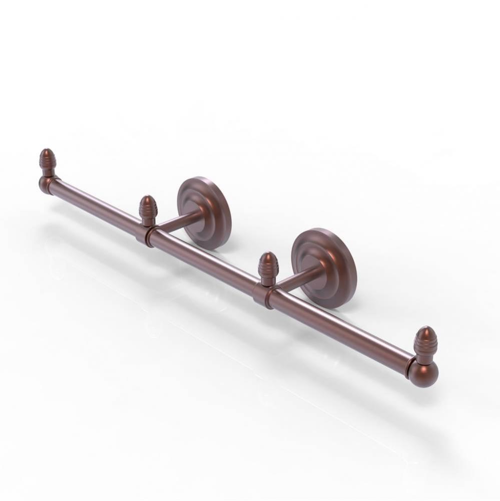 Que New Collection 3 Arm Guest Towel Holder