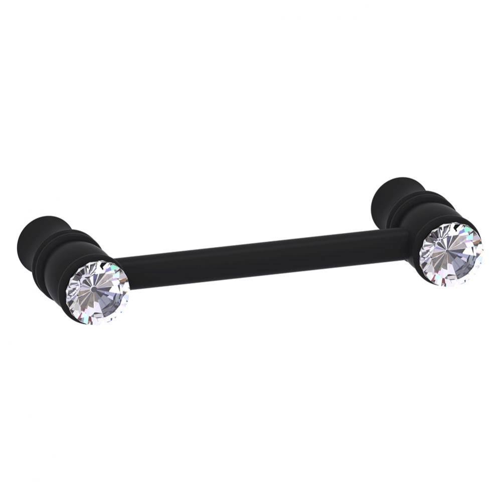 Carolina Crystal Collection 3 Inch Cabinet Pull - Matte Black