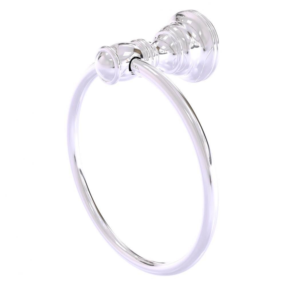 Carolina Collection Towel Ring - Polished Chrome