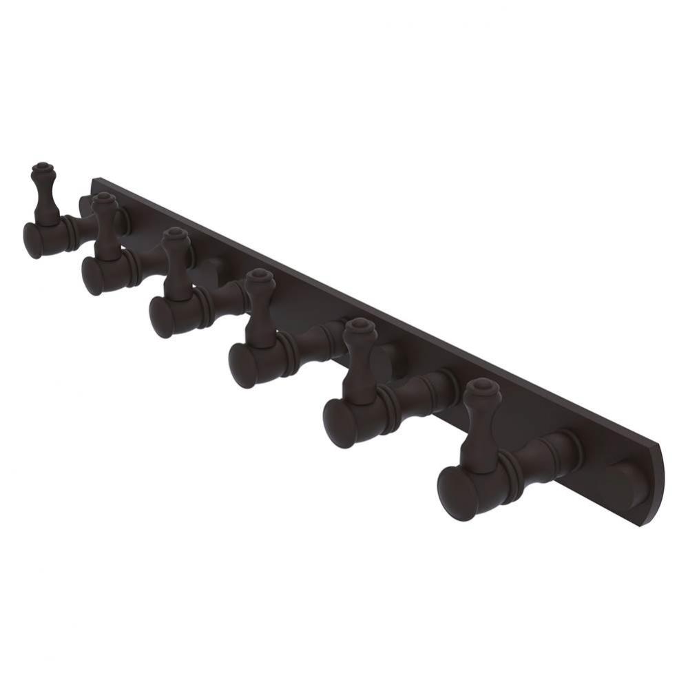 Carolina Collection 6 Position Tie and Belt Rack - Oil Rubbed Bronze