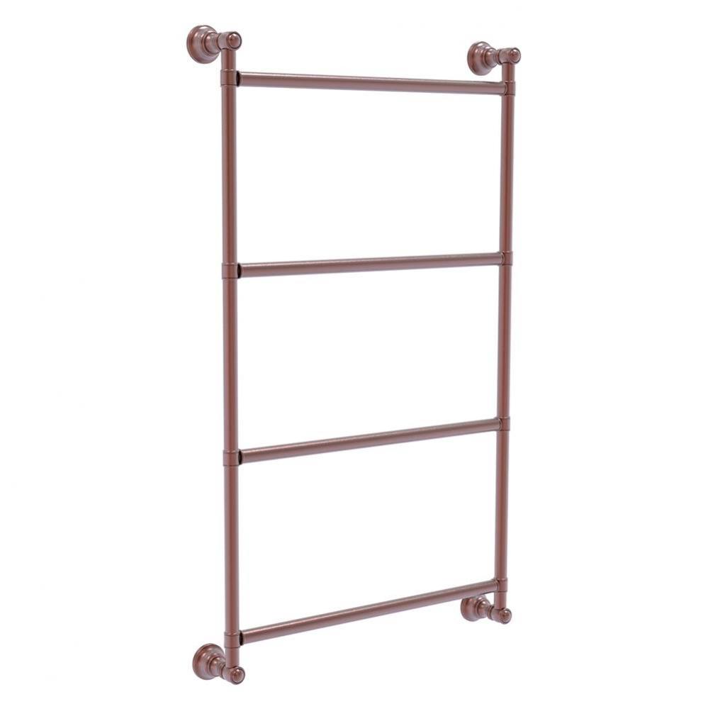 Carolina Collection 4 Tier 18 Inch Ladder Towel Bar - Antique Copper
