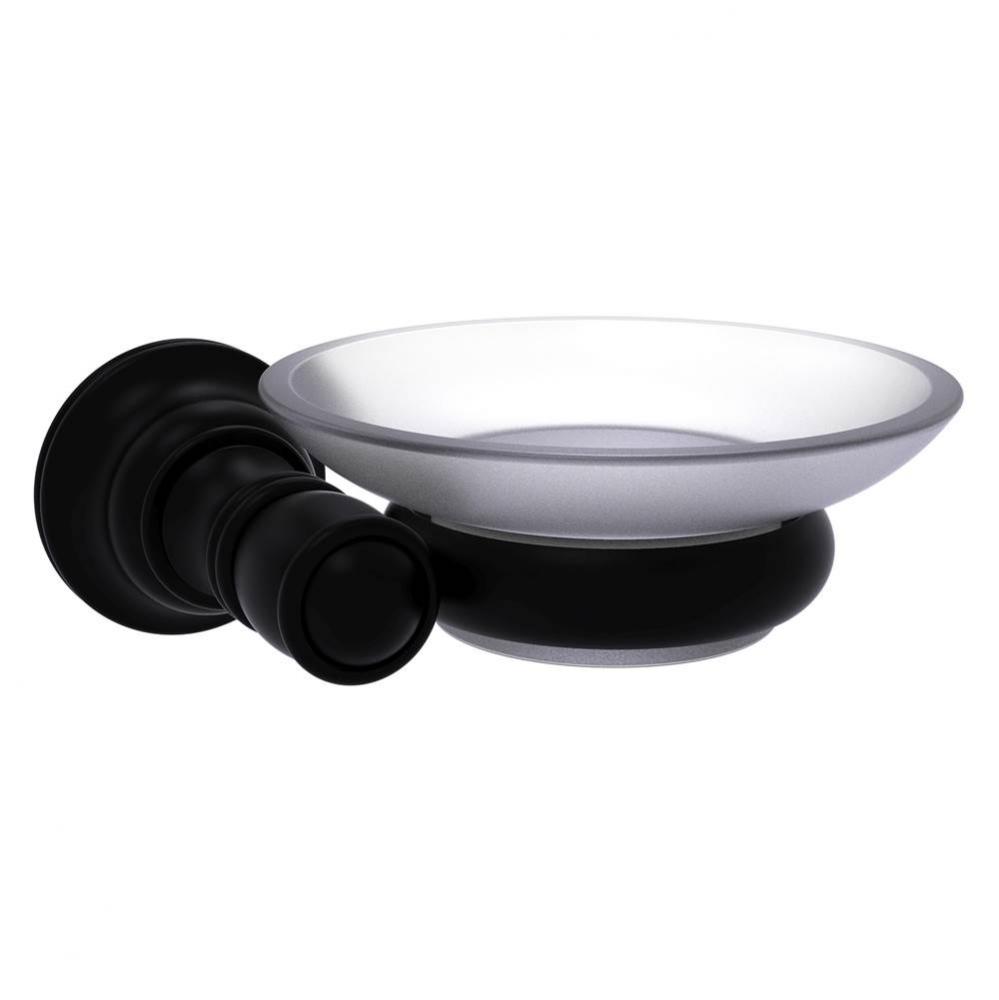 Carolina Collection Wall Mounted Soap Dish - Matte Black