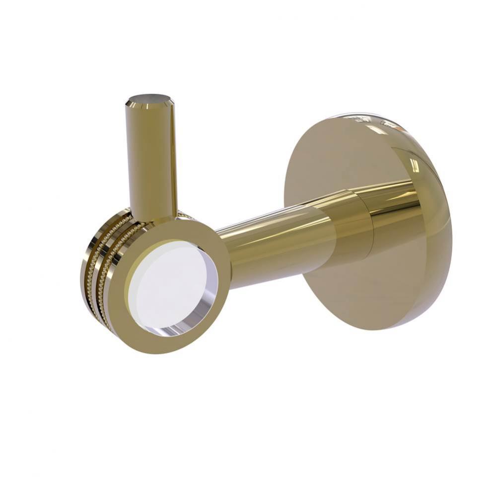 Clearview Collection Robe Hook with Dotted Accents