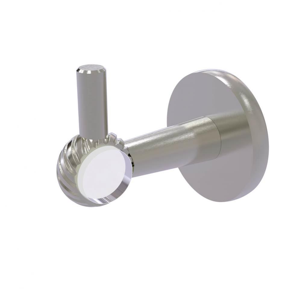 Clearview Collection Robe Hook with Twisted Accents