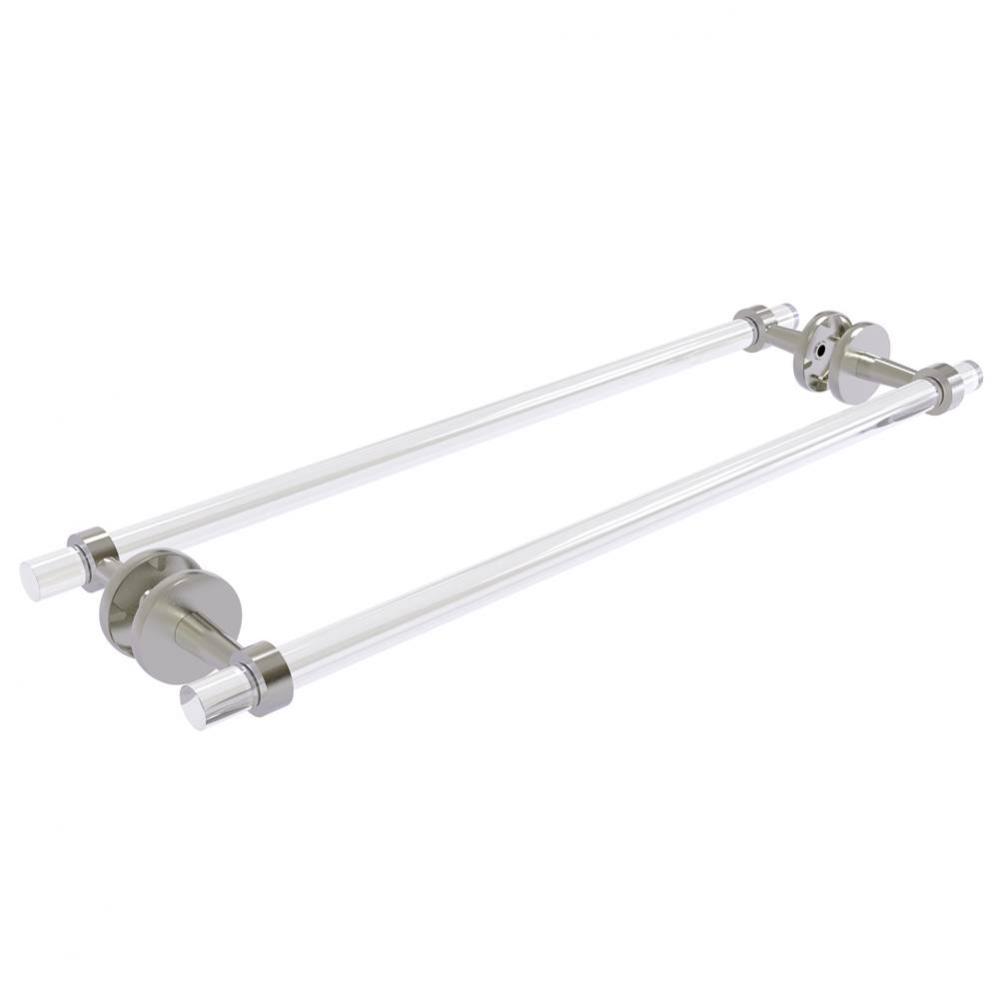 Clearview Collection 24 Inch Back to Back Shower Door Towel Bar