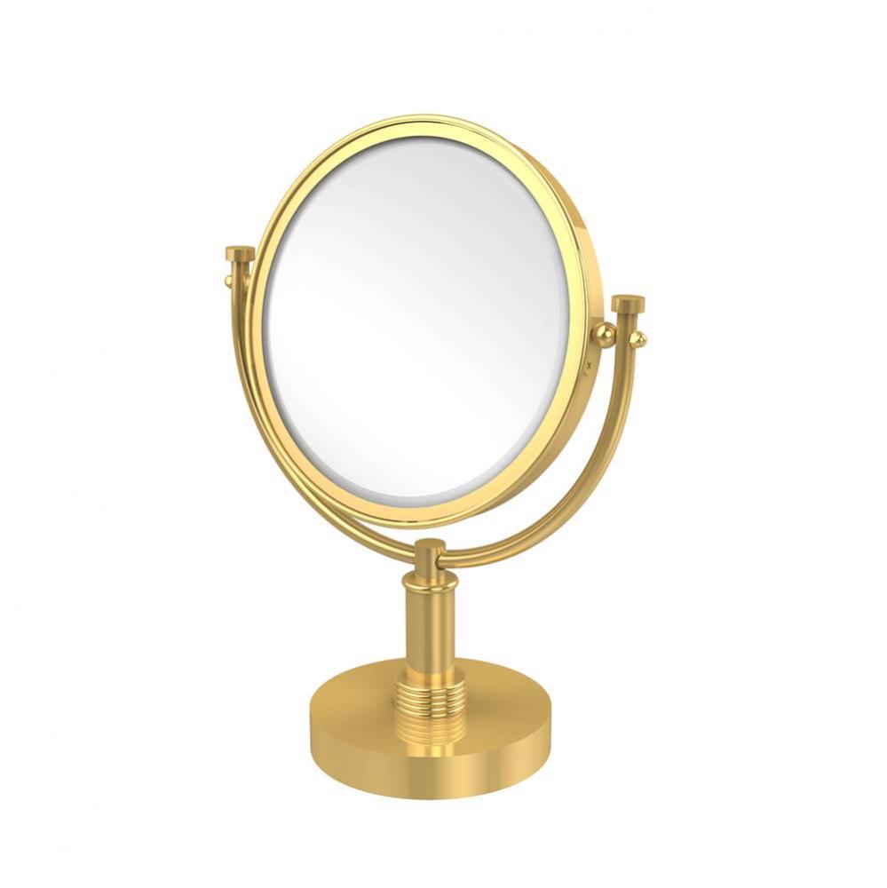 8 Inch Vanity Top Make-Up Mirror 2X Magnification