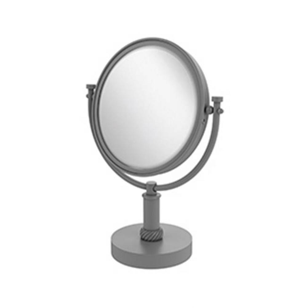 8 Inch Vanity Top Make-Up Mirror 5X Magnification