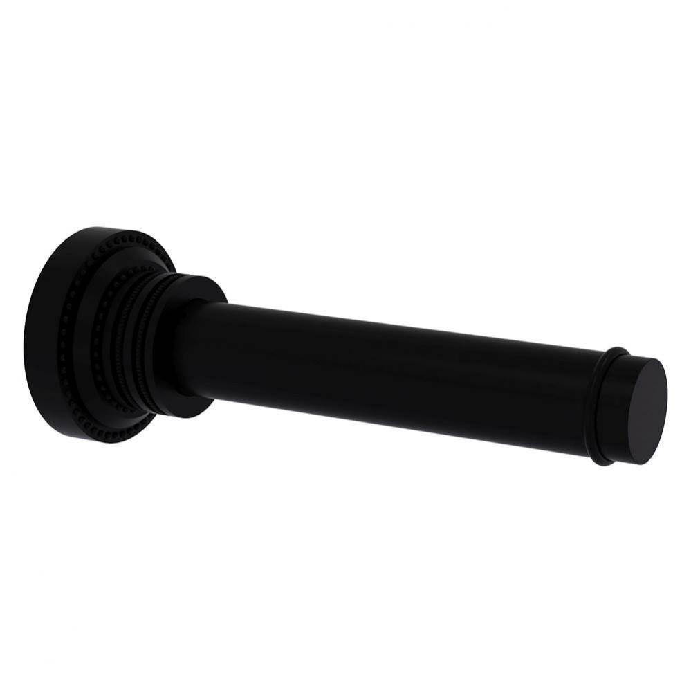 Dottingham Collection Horizontal Reserve Roll Toilet Paper Holder - Matte Black
