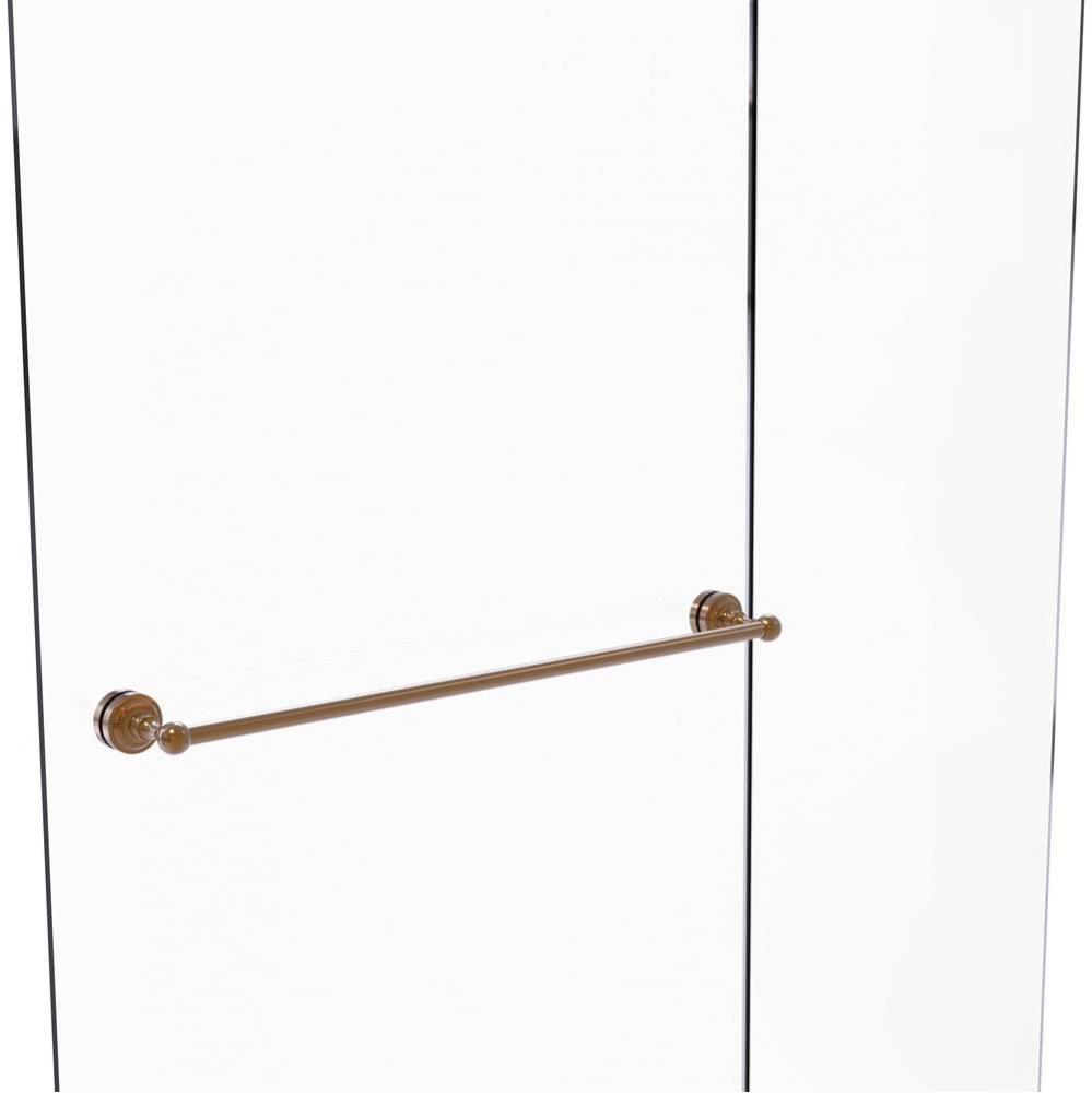 Dottingham Collection 30 Inch Shower Door Towel Bar