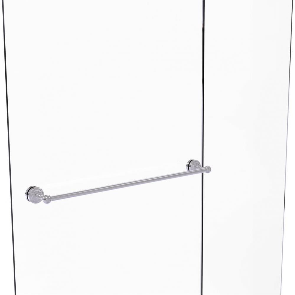 Dottingham Collection 30 Inch Shower Door Towel Bar