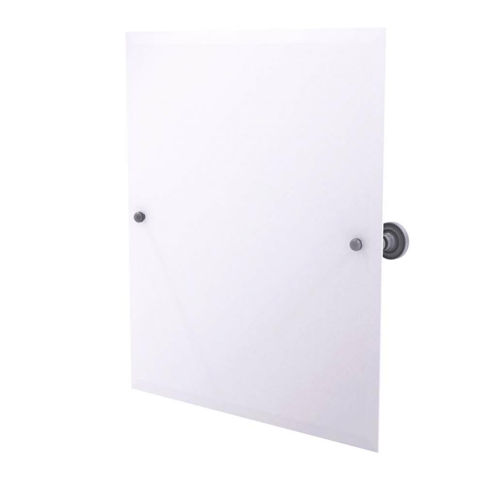 Frameless Rectangular Tilt Mirror with Beveled Edge