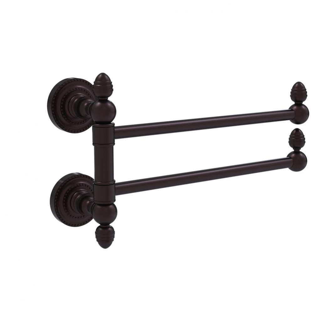 Dottingham Collection 2 Swing Arm Towel Rail