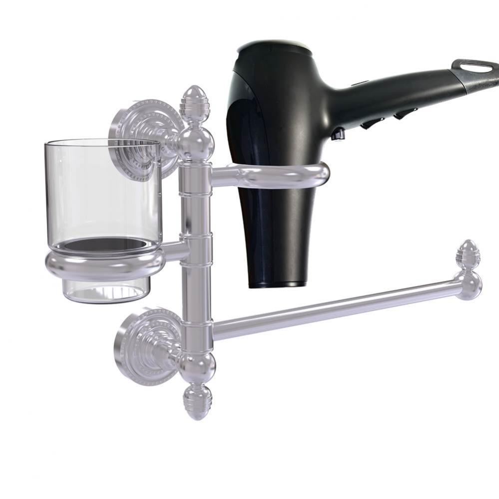 Dottingham Collection Hair Dryer Holder and Organizer