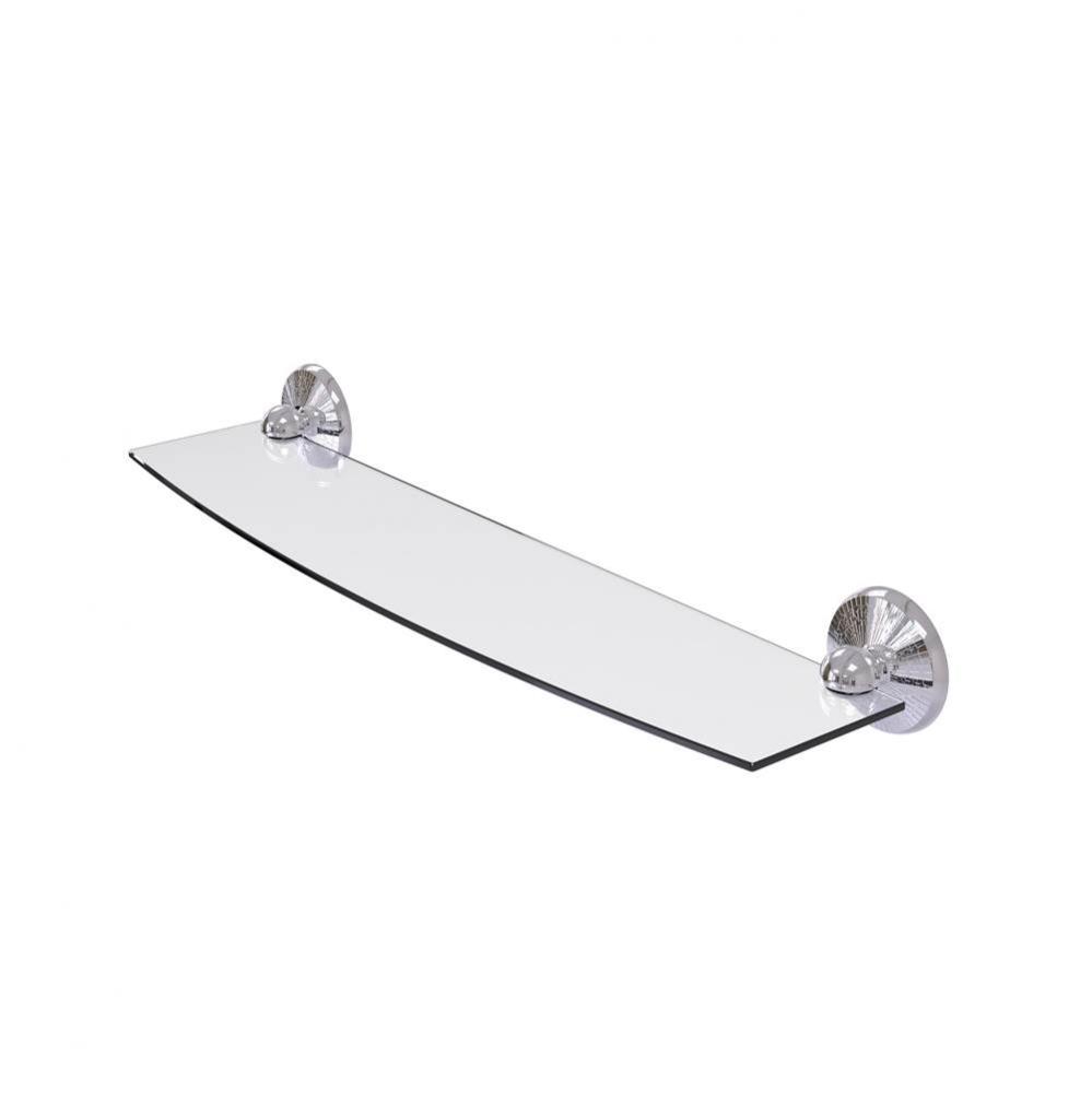 Monte Carlo Collection 24 Inch Glass Shelf
