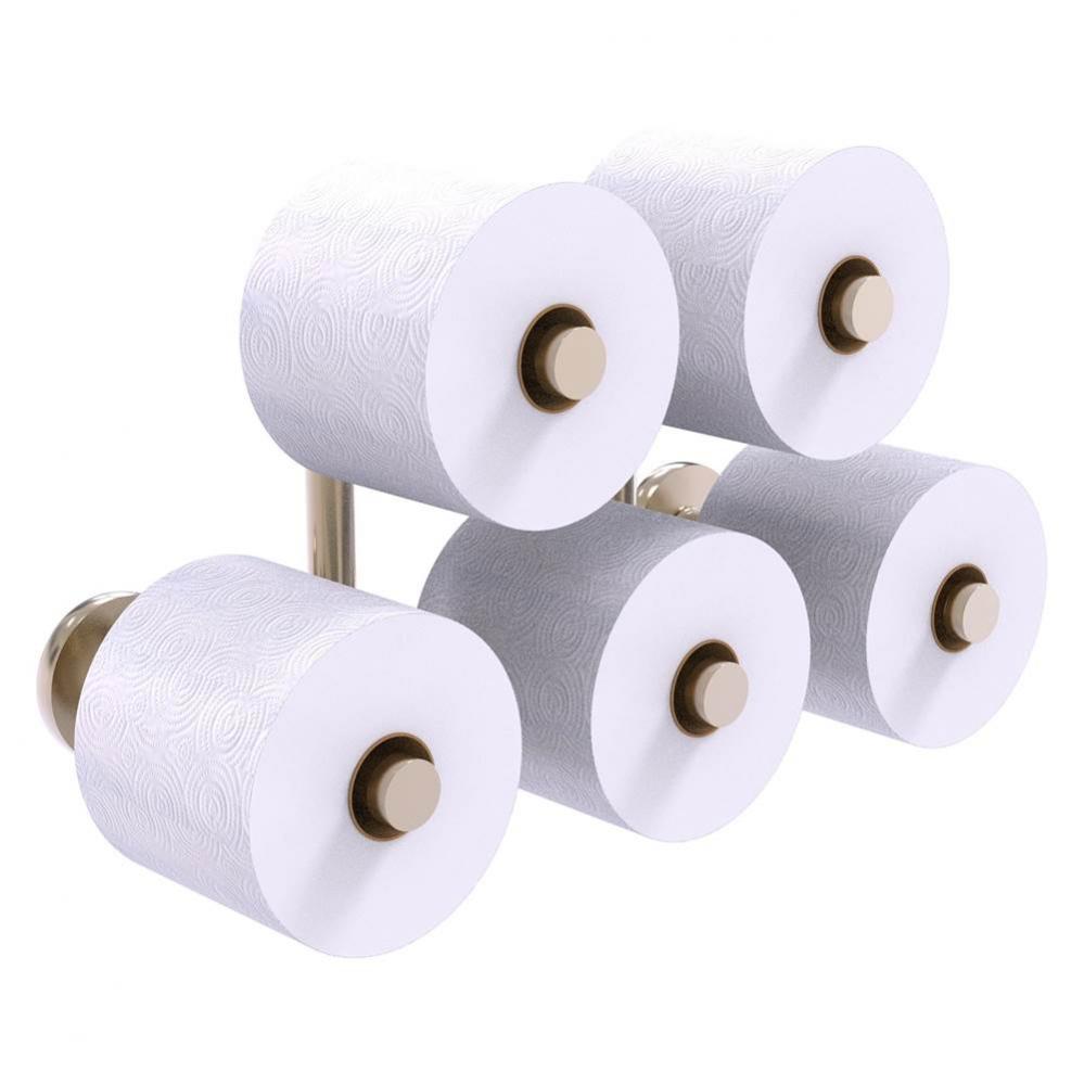 Prestige Skyline Collection 5 Roll Reserve Roll Toilet Paper Holder - Antique Pewter