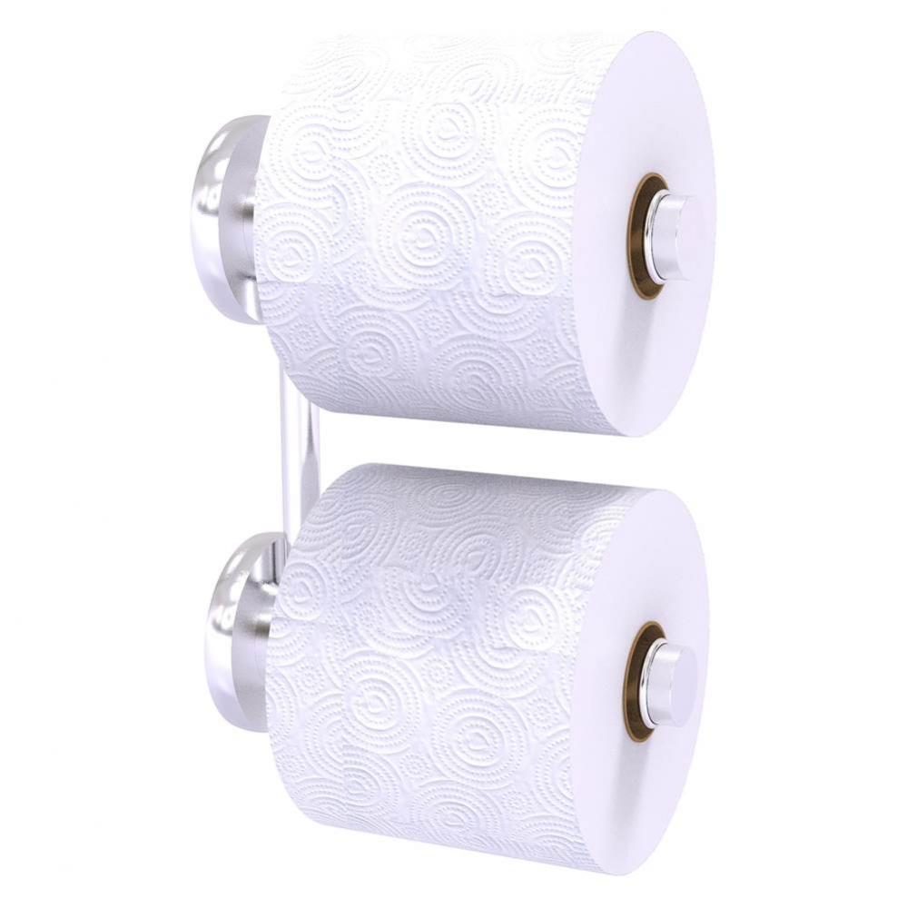Prestige Skyline Collection 2 Roll Reserve Roll Toilet Paper Holder - Satin Chrome