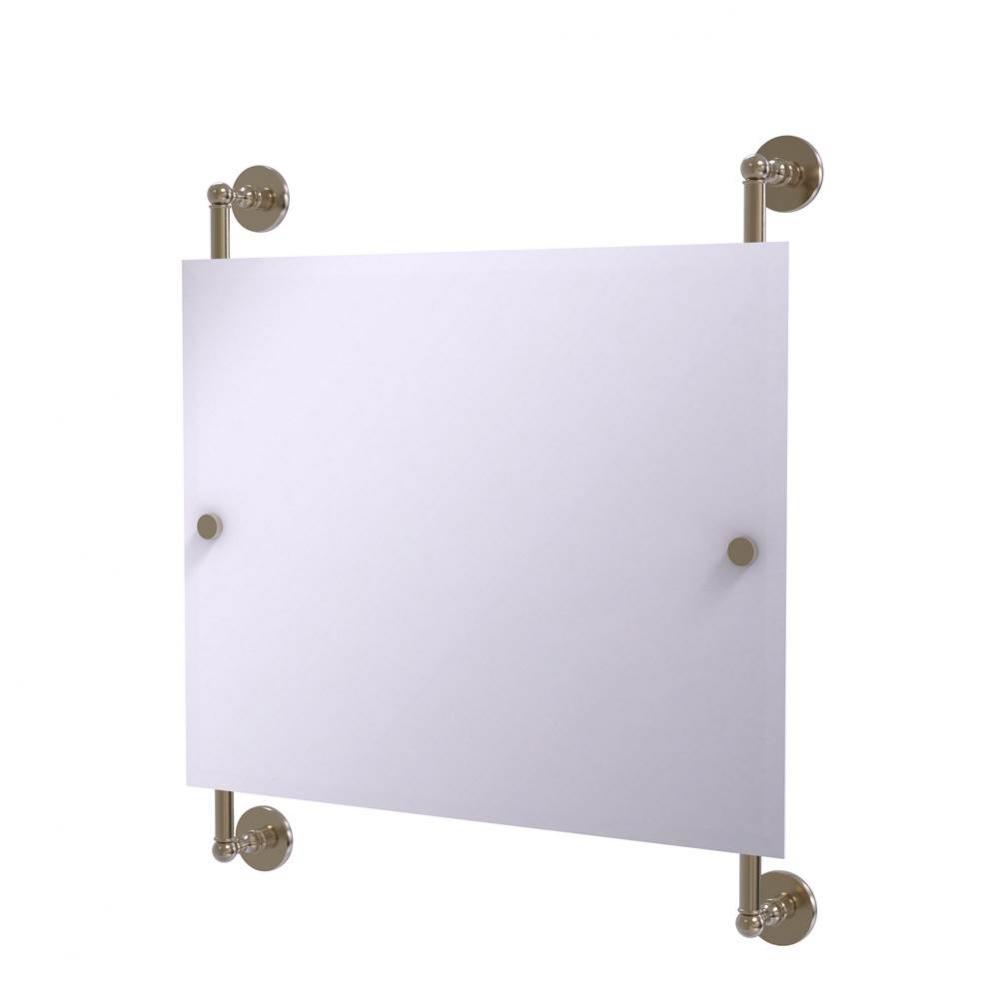 Prestige Skyline Landscape Rectangular Frameless Rail Mounted Mirror