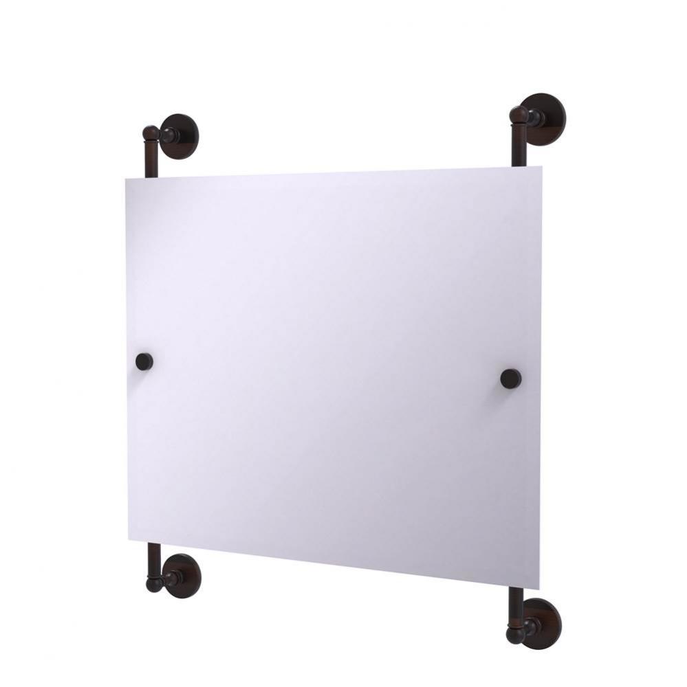 Prestige Skyline Landscape Rectangular Frameless Rail Mounted Mirror