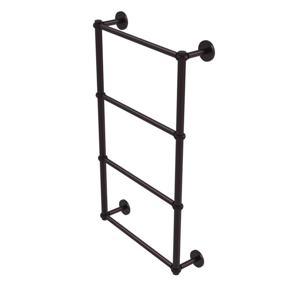 Prestige Skyline Collection 4 Tier 36 Inch Ladder Towel Bar with Twisted Detail