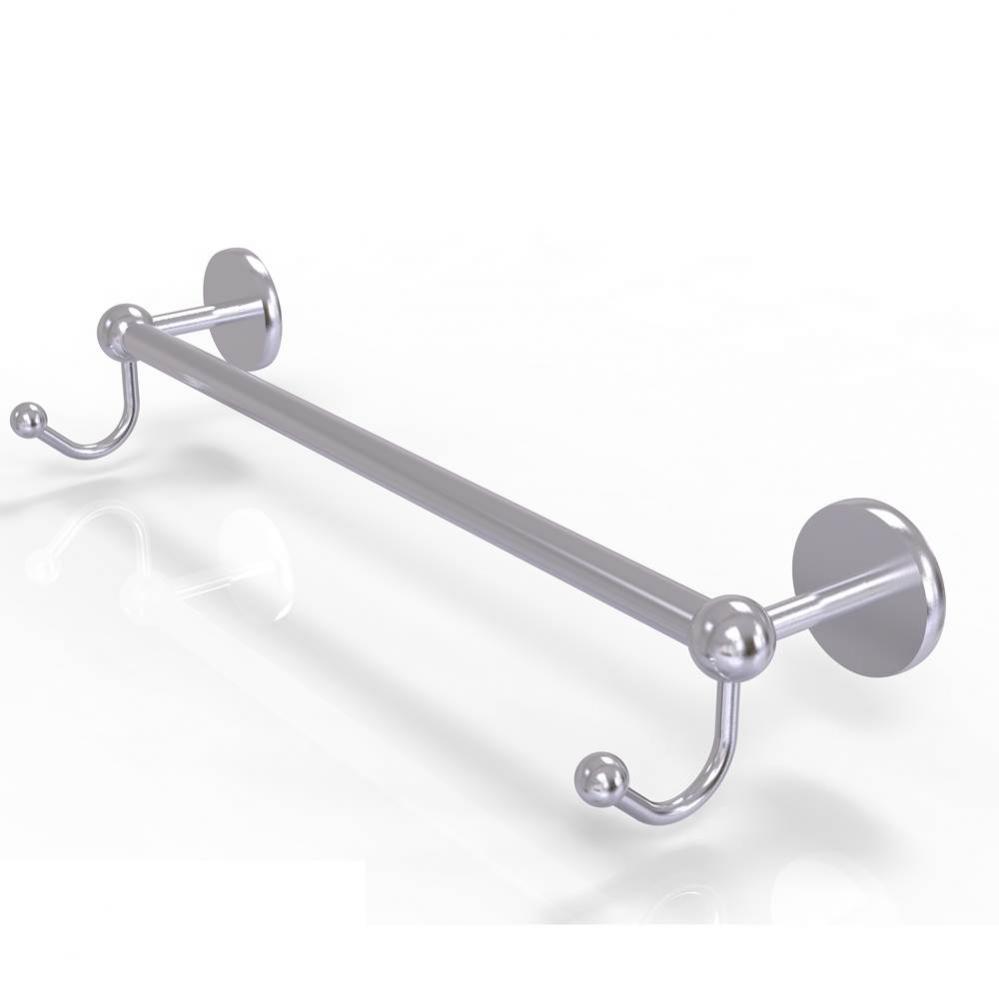 Prestige Skyline Collection 30 Inch Towel Bar with Integrated Hooks