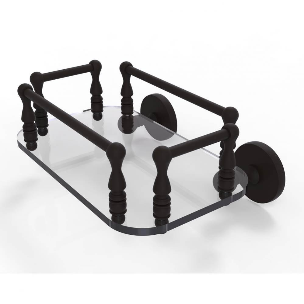 Prestige Skyline Collection Wall Mounted Glass Guest Towel Tray