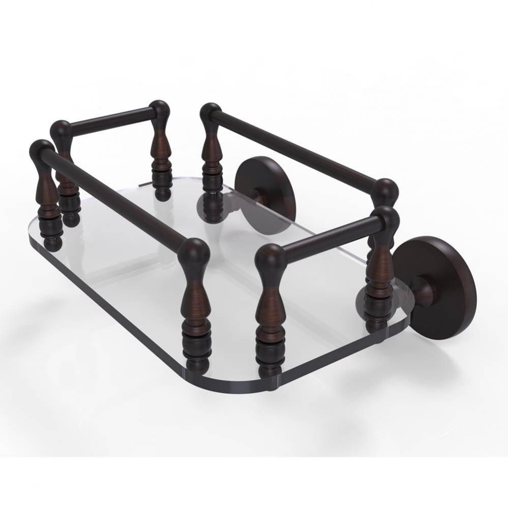 Prestige Skyline Collection Wall Mounted Glass Guest Towel Tray