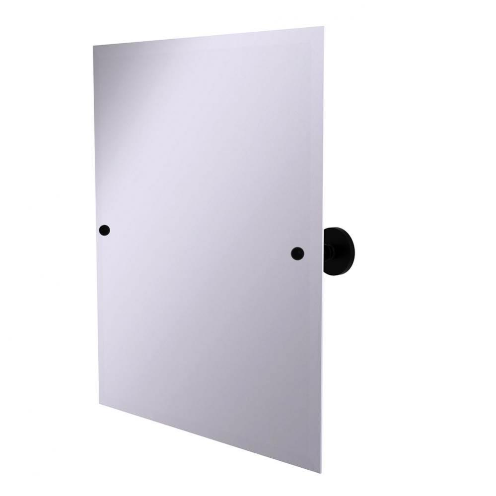 Prestige Skyline Collection Frameless Rectangular Tilt Mirror with Beveled Edge