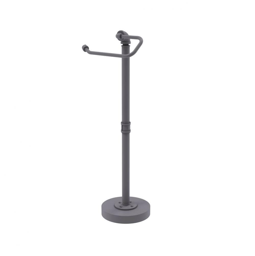 Pipeline Collection Free Standing Euro Style Toilet Tissue Stand