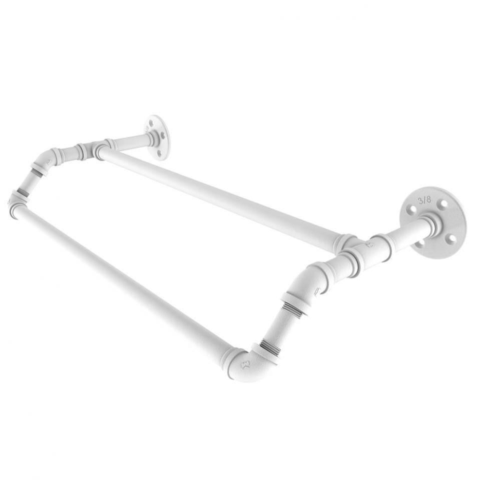 Pipeline Collection 36 Inch Double Towel Bar
