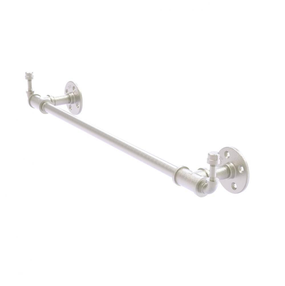 Pipeline Collection 30 Inch Towel Bar with Integrated Hooks