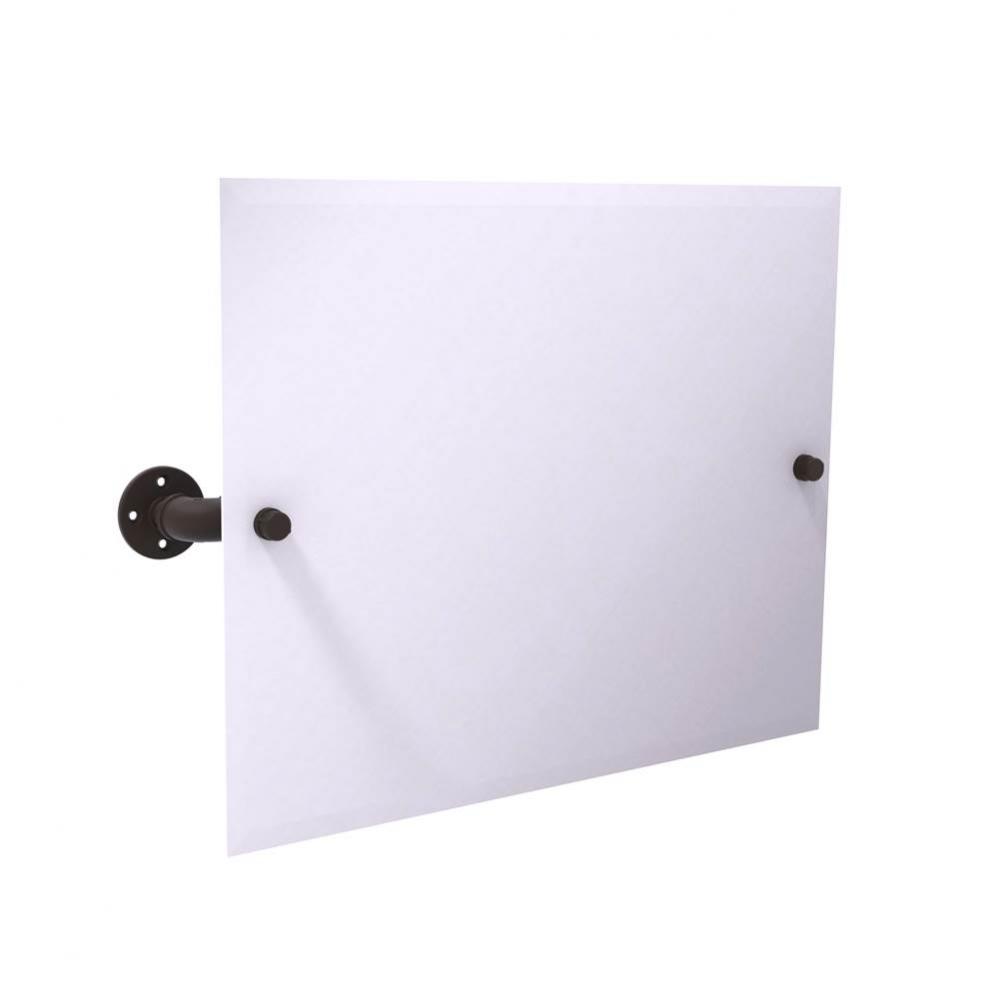Pipeline Collection Landscape Rectangular Wall Mounted Tilt Mirror