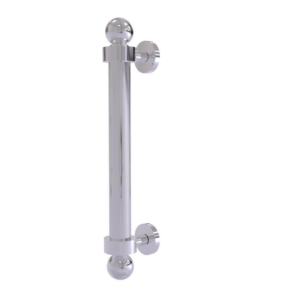 8 Inch Reeded Door Pull