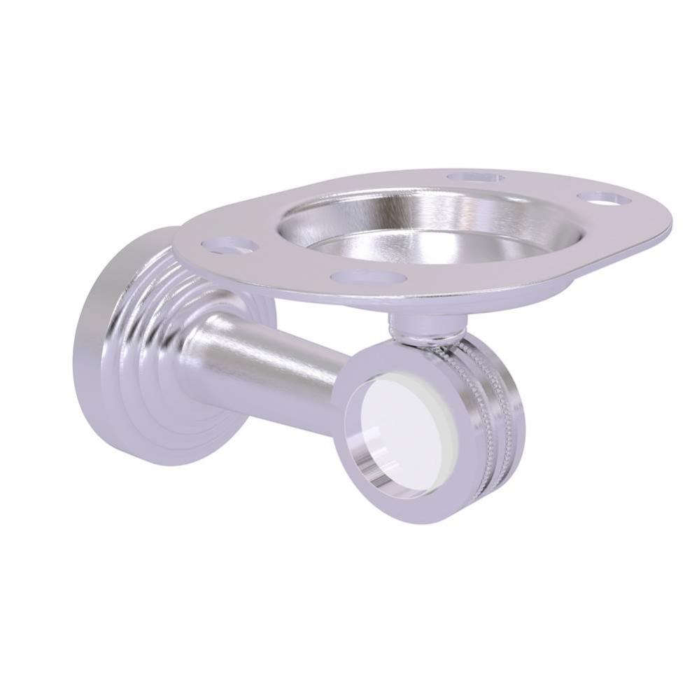 Pacific Beach Collection Tumbler and Toothbrush Holder with Dotted Accents